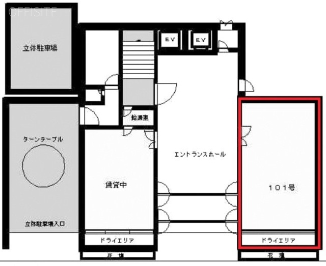 DAITO(第35下川)ビル101 間取り図