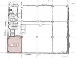 立川三菱ビル9F 間取り図