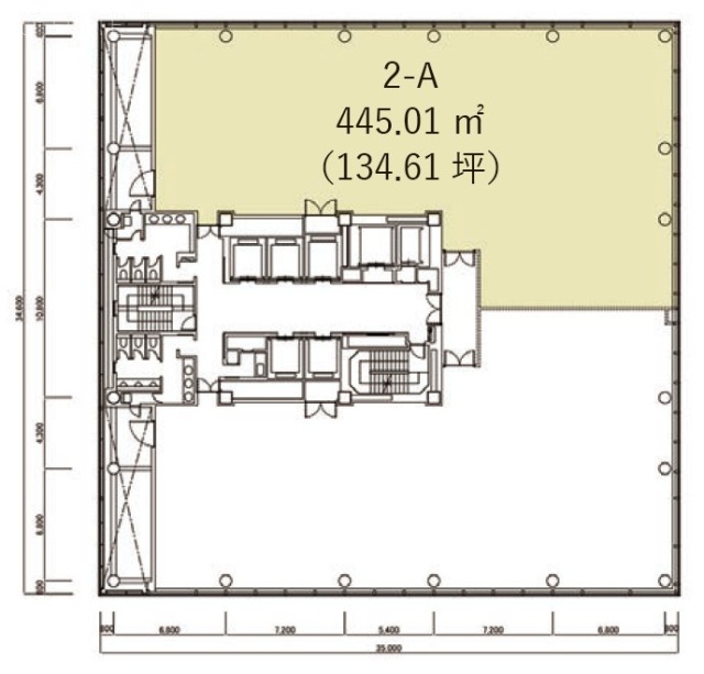 浜松町スクエアA 間取り図