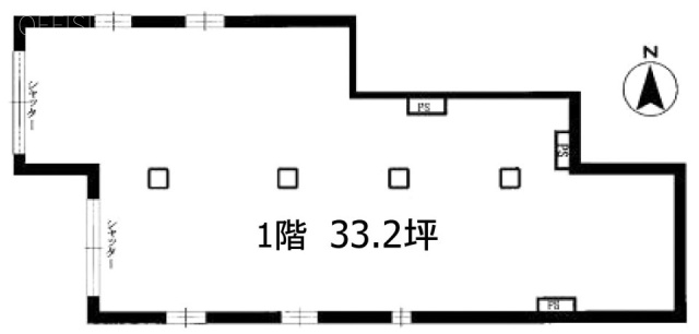 シャルマンステラ-Iビル1F 間取り図