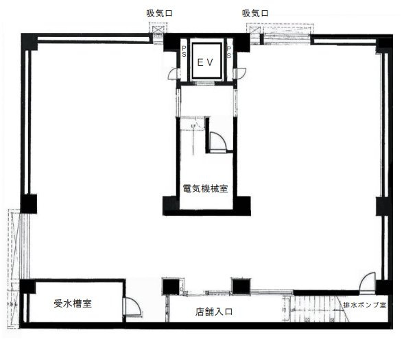 芝ビルB1F 間取り図