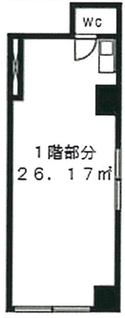 シテラ川崎ビル1F 間取り図