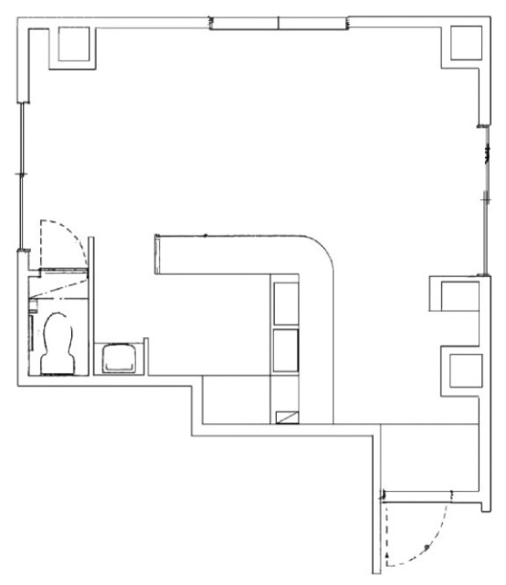 東陽ファーストビル402 間取り図