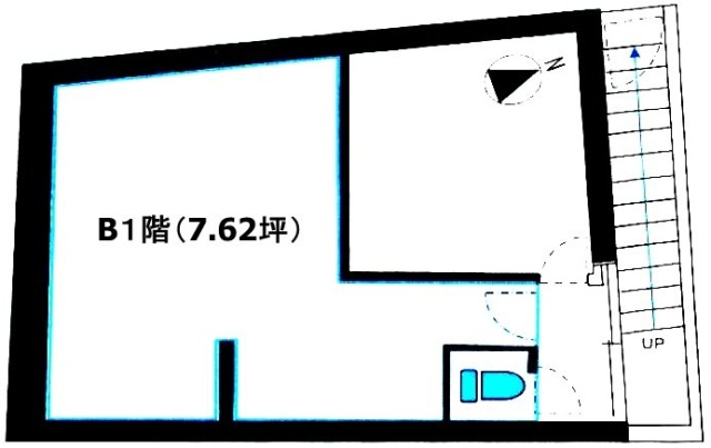 林ビルB1F 間取り図