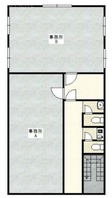 東興ビルB 間取り図