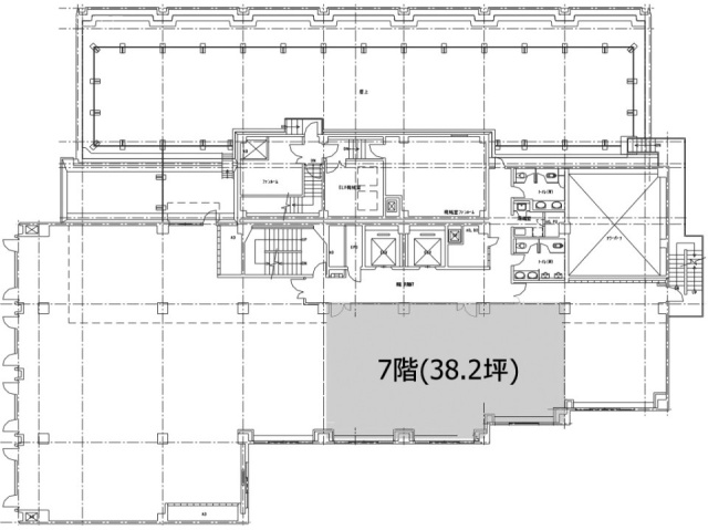 黒龍芝公園ビル7F 間取り図