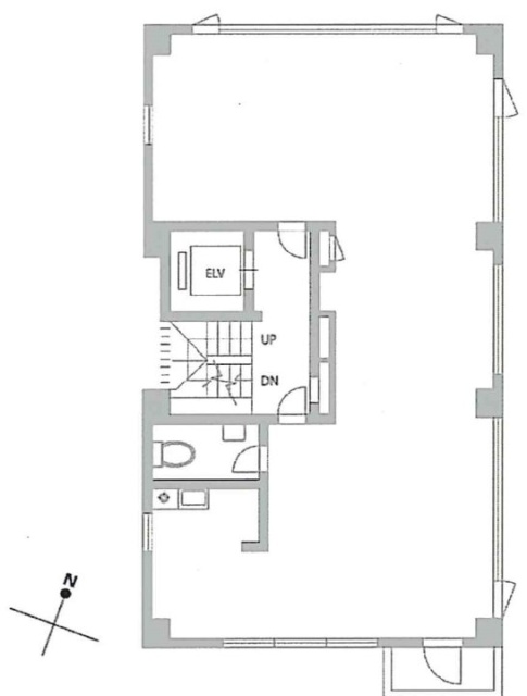 オークラビル401 間取り図