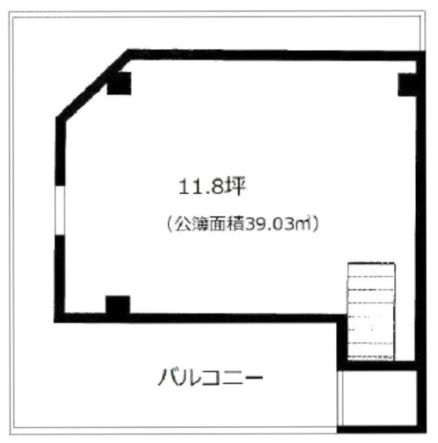 ガーベラ赤羽ビル4F 間取り図