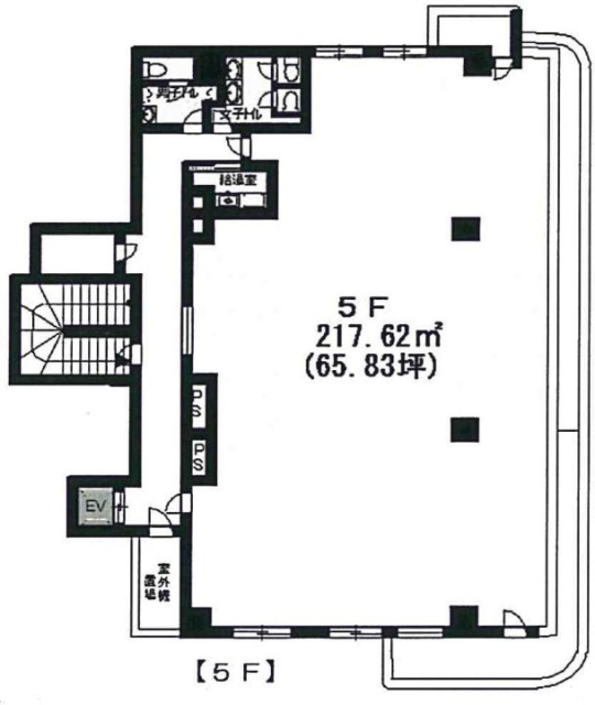 岡安ビル5F 間取り図