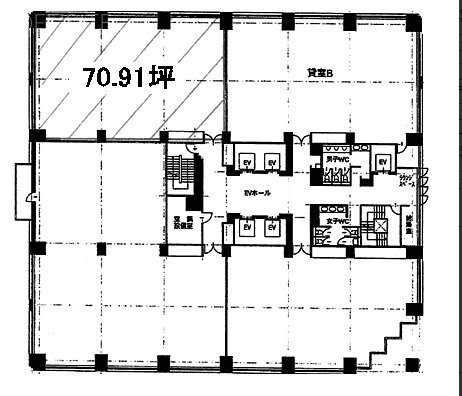 パシフィックマークス横浜イースト2F 間取り図