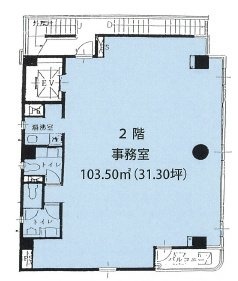松木ビル2F 間取り図