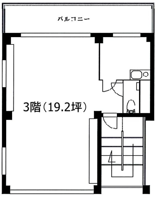 Tipi代沢3F 間取り図