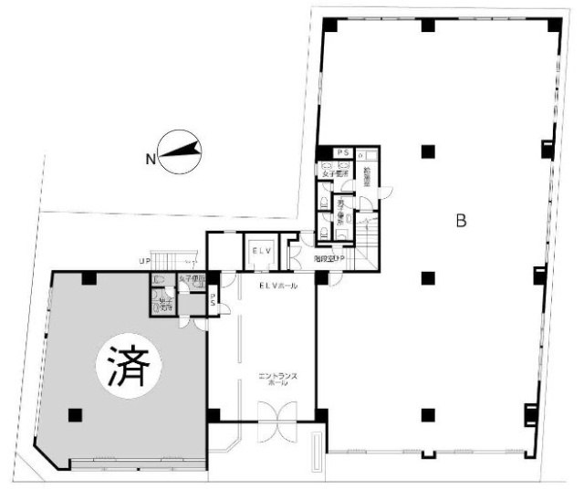 廣池ビルディングB 間取り図