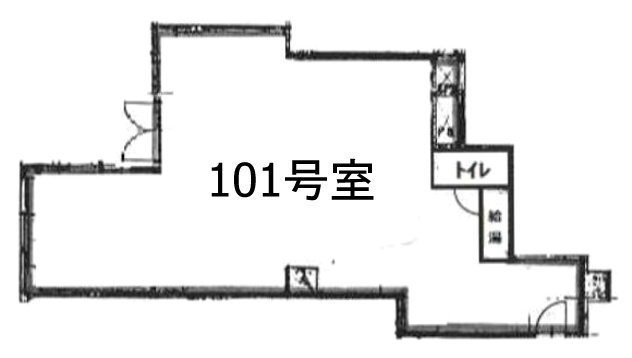 ビクセル文京101 間取り図