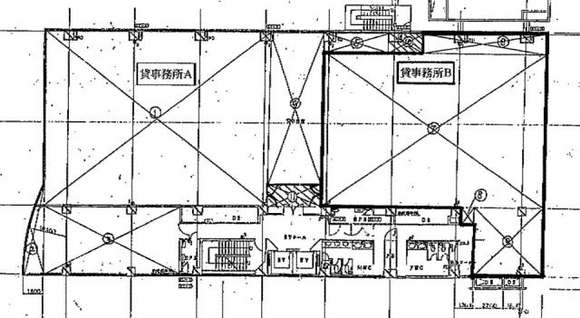 青山(セイザン)ビルB東 間取り図