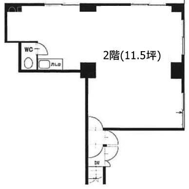 山口事務所2F 間取り図