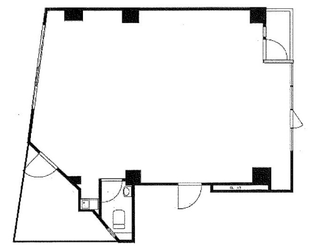 河田町KYビル3F 間取り図