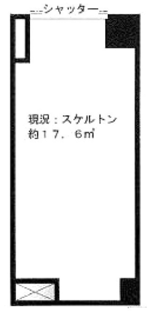 サーラ要町ビル1F 間取り図