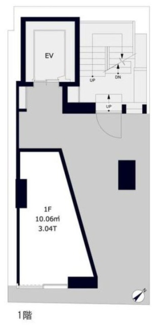 マネージュ銀座ビル1F 間取り図