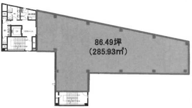 いちご箱崎ビル7F 間取り図