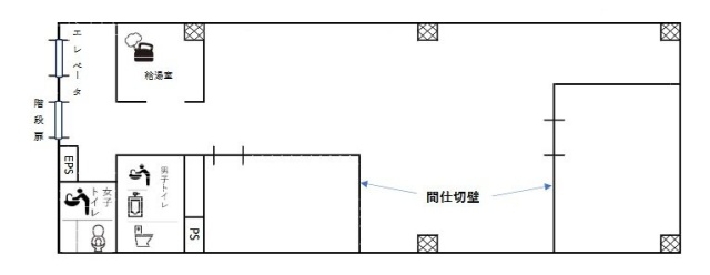 TBM西新橋ビル3F 間取り図