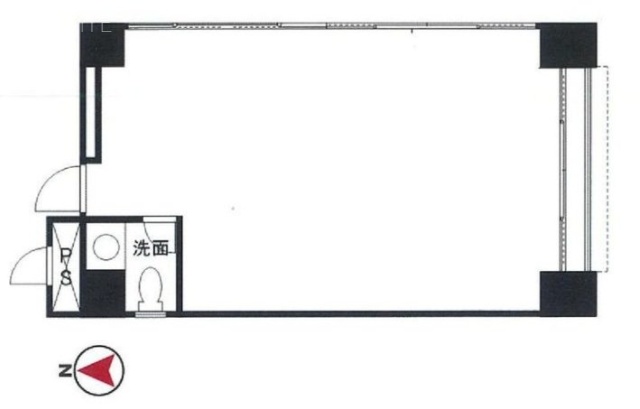 パークグランディビル101 間取り図