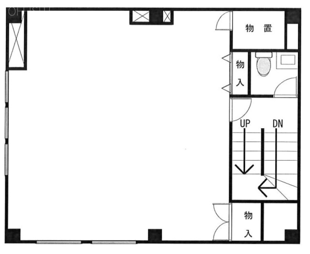 丸幸浅草橋第一ビル2F 間取り図
