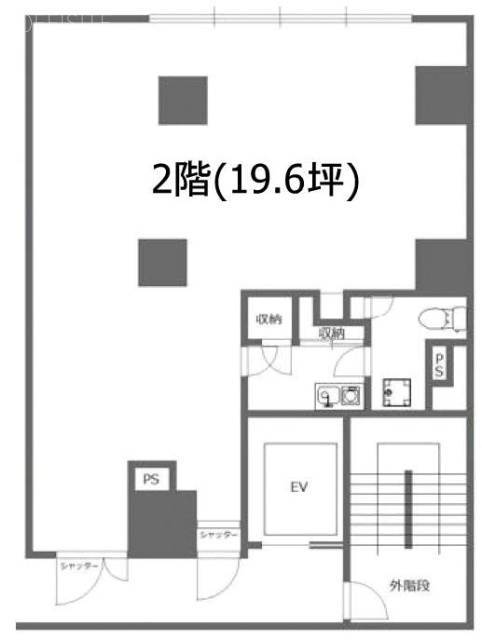 アルス中目黒2F 間取り図