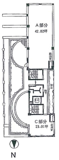 ルート上高井戸ビルA 間取り図