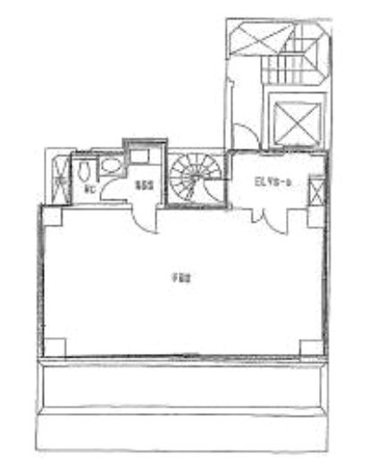 京橋日英ビル5F 間取り図