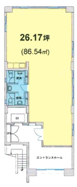 新大友ビル1F 間取り図