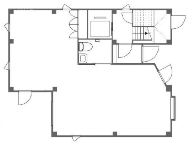 M&ONE南青山villa1F 間取り図