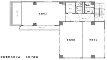 新日本橋長岡ビルB 間取り図