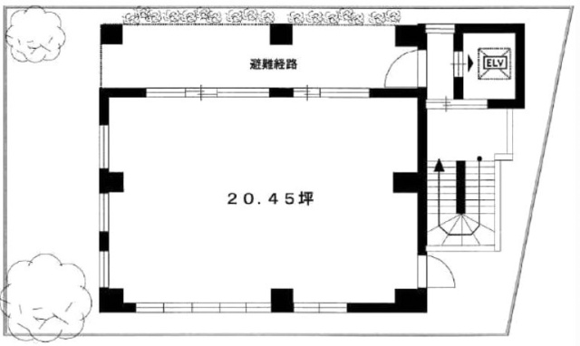 アプリシエビル1F 間取り図