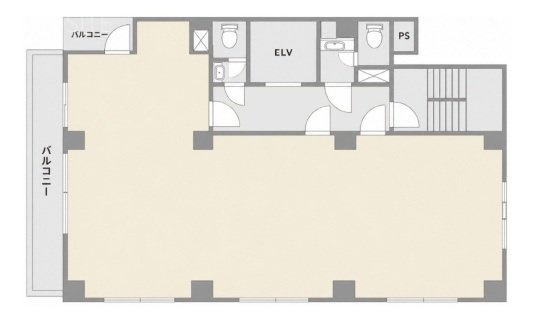 KUS茅場町7F 間取り図