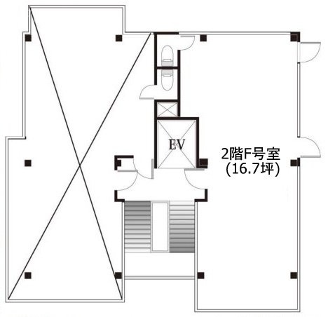 原宿メイプルスクエアF 間取り図