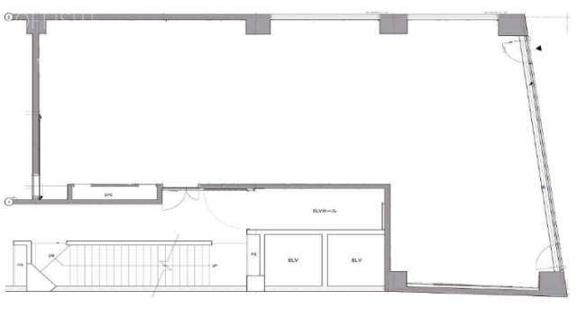 渋谷橋本ビル9F 間取り図