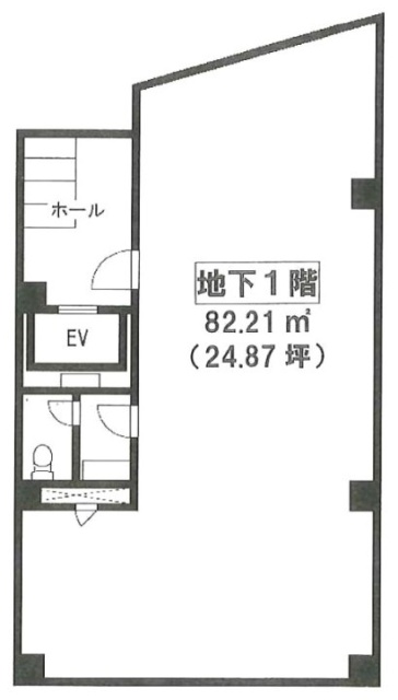 平生ビルB1F 間取り図