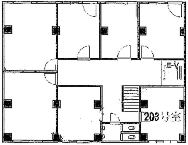 風月堂ビル203 間取り図