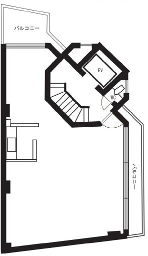 盛和ビル4F 間取り図