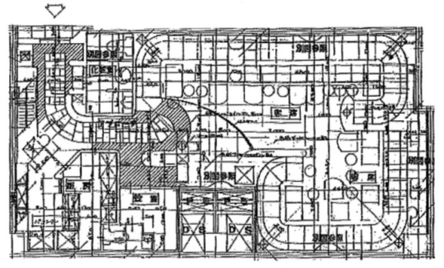 メトロプラザ・2ビルGH 間取り図