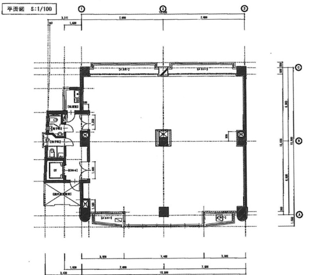 矢口ビル3F 間取り図