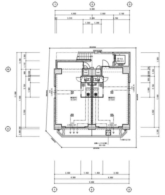 NJプレイスビル10F 間取り図