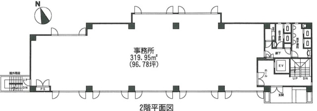 AOIビル2F 間取り図