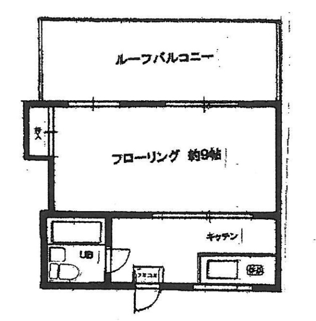 コーポナガノ第1ビル3F 間取り図