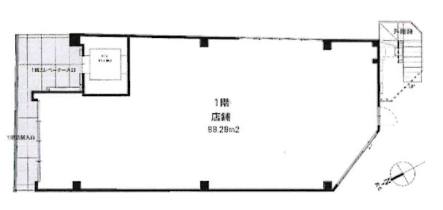 JU GLOBAL ECLAT1F 間取り図