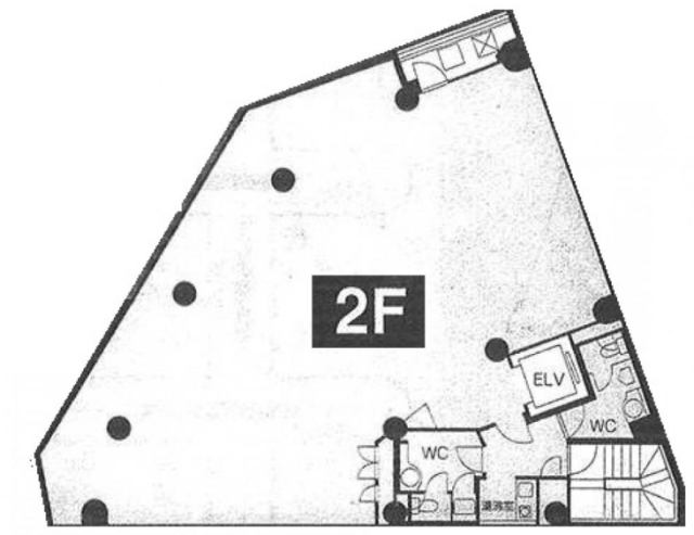 銀座富士屋ビル2F 間取り図