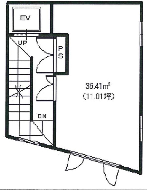 ロシェストビル4F 間取り図