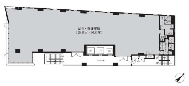 VORT渋谷Ⅱ4F 間取り図