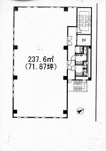 MOMON六本木ビル3F 間取り図